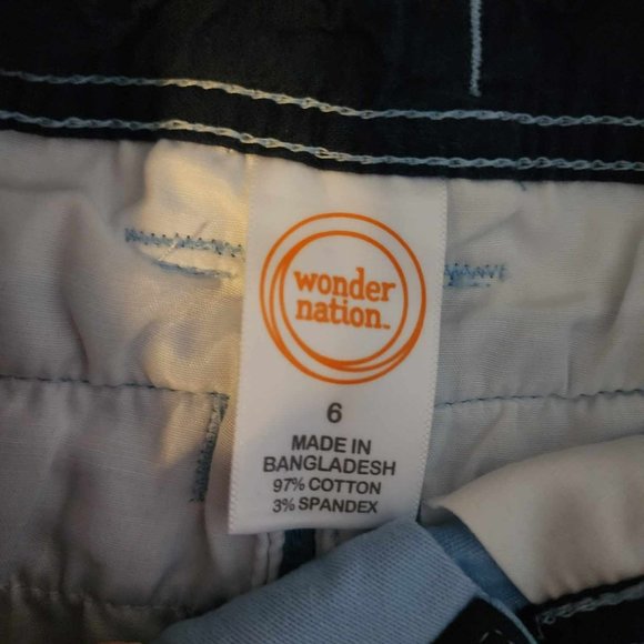 EUC Wonder Nation Light Blue Shorts (6) - Picture 3 of 3